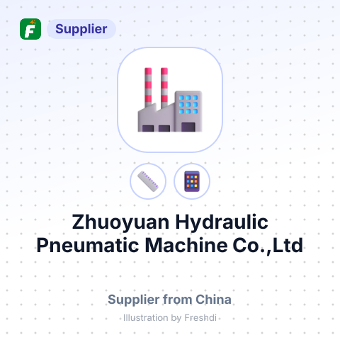 Zhuoyuan Hydraulic Pneumatic Machine Co.,Ltd – summary card, no photo uploaded yet