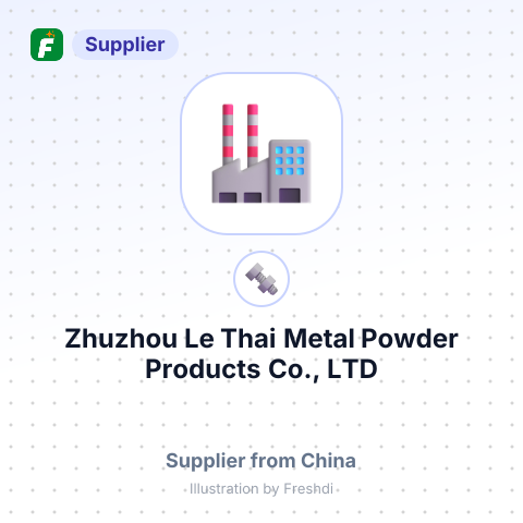 Zhuzhou Le Thai Metal Powder Products Co., LTD – summary card, no photo uploaded yet