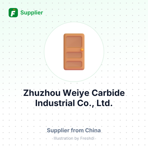 Zhuzhou Weiye Carbide Industrial Co., Ltd. – summary card, no photo uploaded yet