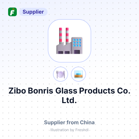 Zibo Bonris Glass Products Co., Ltd. – summary card, no photo uploaded yet
