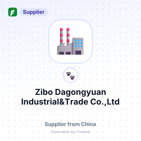 Zibo Dagongyuan Industrial&Trade Co.,Ltd – summary card, no photo uploaded yet