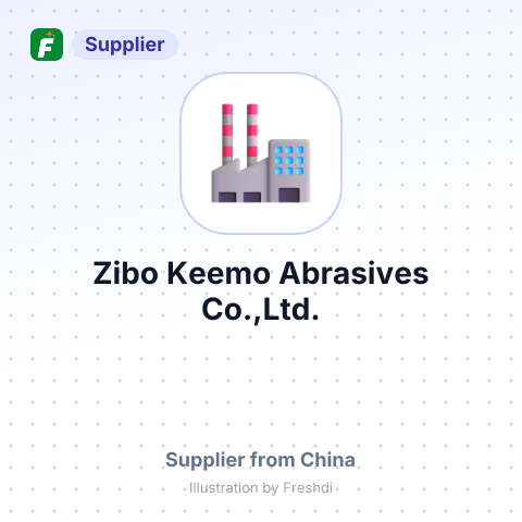 Zibo Keemo Abrasives Co.,Ltd. – summary card, no photo uploaded yet