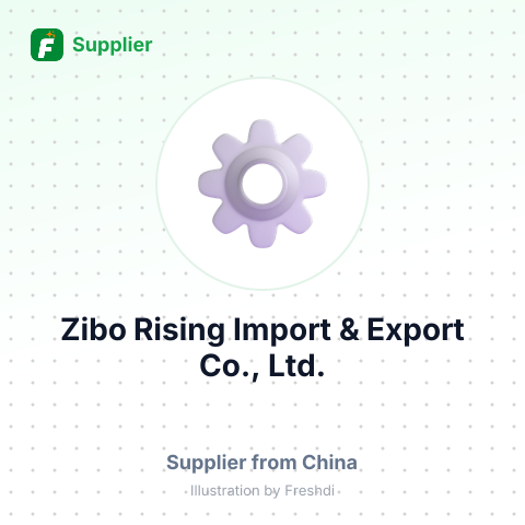 Zibo Rising Import & Export Co., Ltd. – summary card, no photo uploaded yet