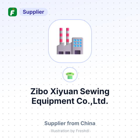 Zibo Xiyuan Sewing Equipment Co.,Ltd. – summary card, no photo uploaded yet