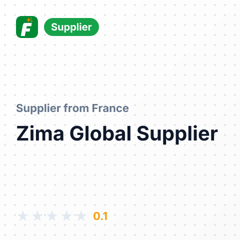 Zima Global Supplier  – summary card, no photo uploaded yet