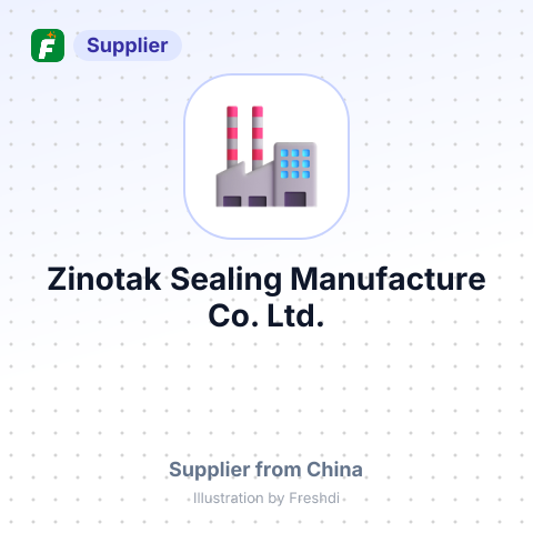 Zinotak Sealing Manufacture Co.,Ltd. – summary card, no photo uploaded yet