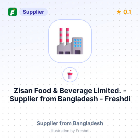Zisan Food & Beverage Limited.  – summary card, no photo uploaded yet
