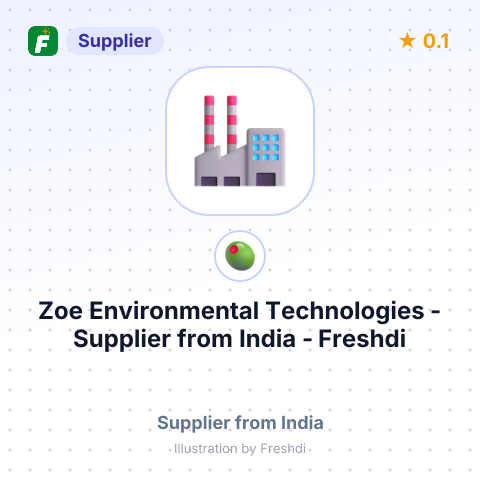 Zoe Environmental Technologies  – summary card, no photo uploaded yet