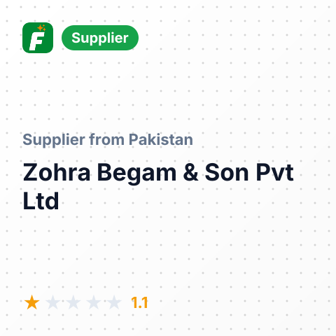 Zohra Begam & Son Pvt Ltd – summary card, no photo uploaded yet