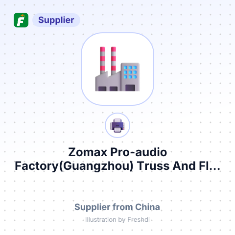 Zomax Pro-audio Factory(Guangzhou) Truss And Fl... – summary card, no photo uploaded yet