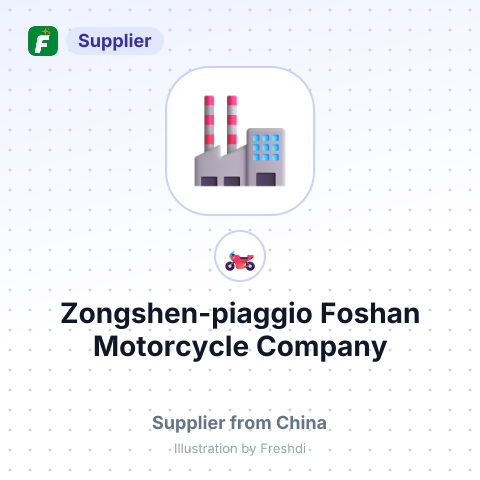 Zongshen-piaggio Foshan Motorcycle Company – summary card, no photo uploaded yet