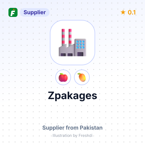 Zpakages  – summary card, no photo uploaded yet