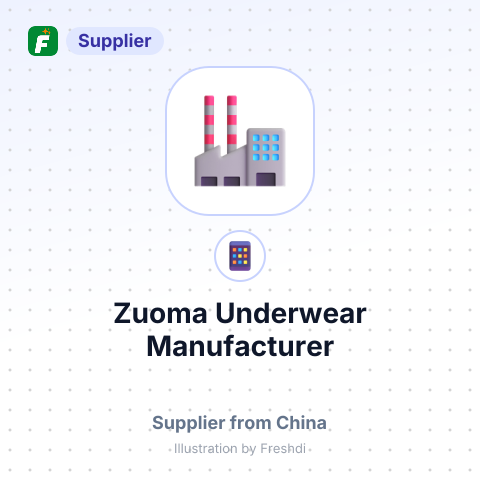 Zuoma Underwear Manufacturer – summary card, no photo uploaded yet