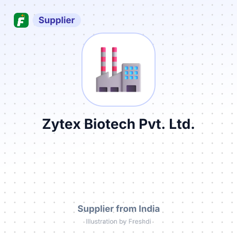 Zytex Biotech Pvt. Ltd. – summary card, no photo uploaded yet