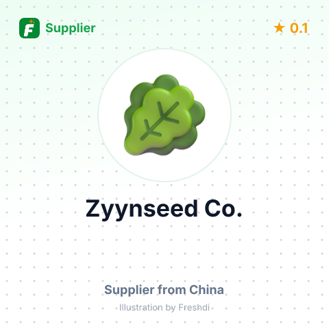 Zyynseed Co.  – summary card, no photo uploaded yet