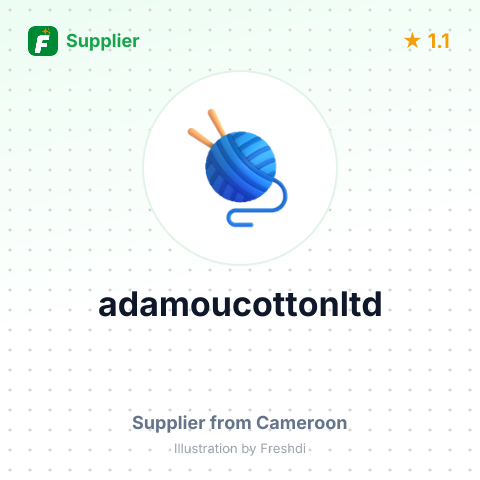 adamoucottonltd – summary card, no photo uploaded yet