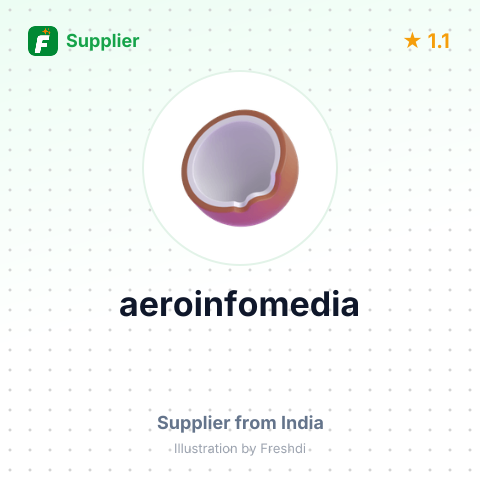 aeroinfomedia – summary card, no photo uploaded yet