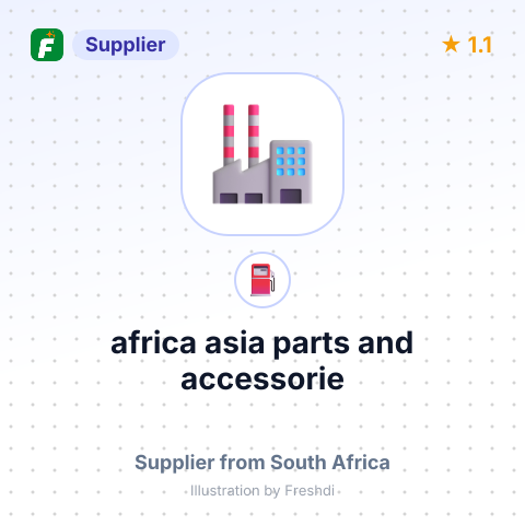 africa asia parts and accessorie – summary card, no photo uploaded yet