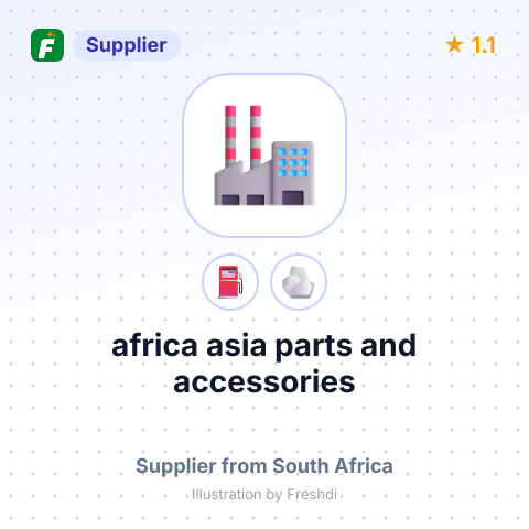 africa asia parts and accessories – summary card, no photo uploaded yet