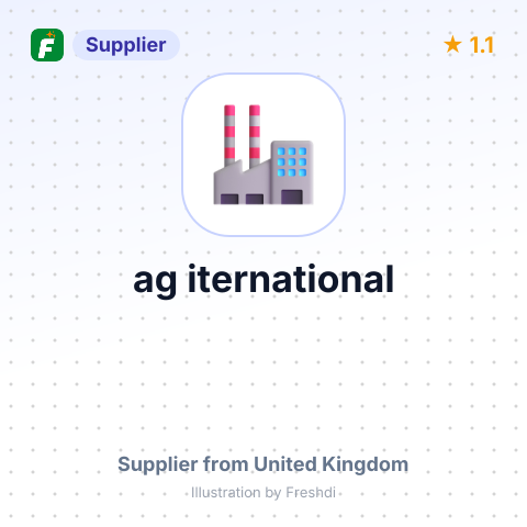 ag iternational – summary card, no photo uploaded yet