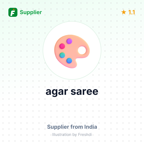 agar saree – summary card, no photo uploaded yet
