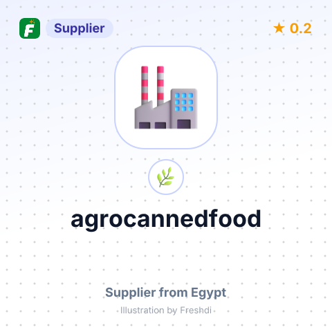 agrocannedfood – summary card, no photo uploaded yet