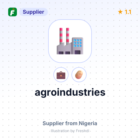 agroindustries – summary card, no photo uploaded yet
