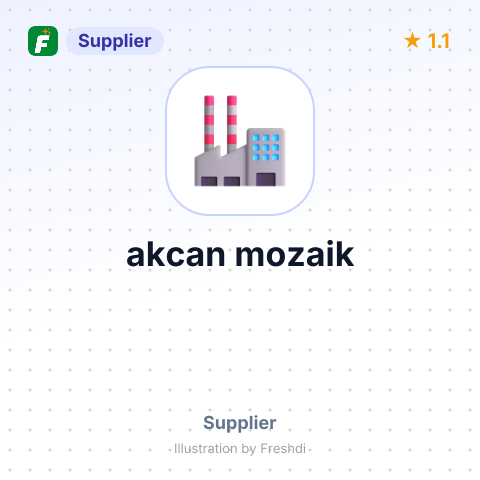 akcan mozaik – summary card, no photo uploaded yet