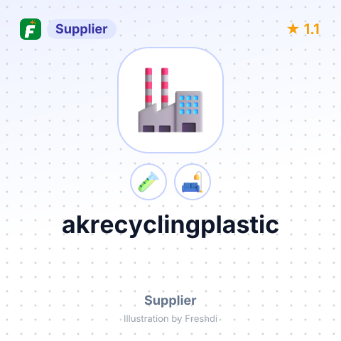 akrecyclingplastic – summary card, no photo uploaded yet