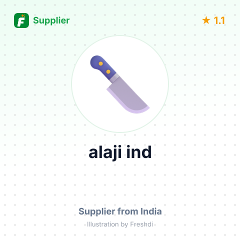 alaji ind – summary card, no photo uploaded yet