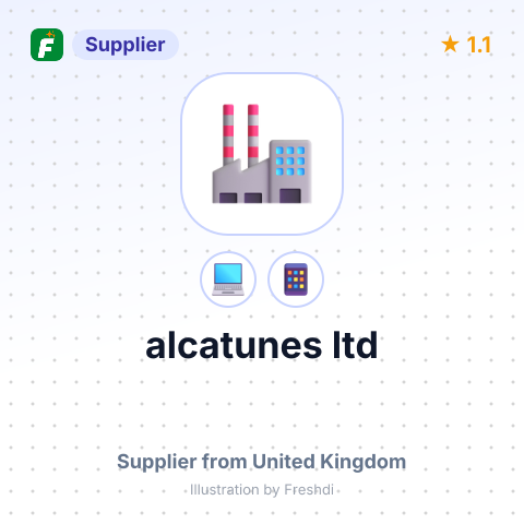 alcatunes ltd – summary card, no photo uploaded yet