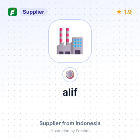 alif – summary card, no photo uploaded yet