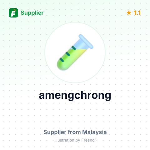 amengchrong – summary card, no photo uploaded yet