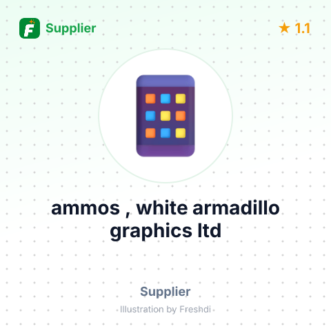 ammos , white armadillo graphics ltd – summary card, no photo uploaded yet