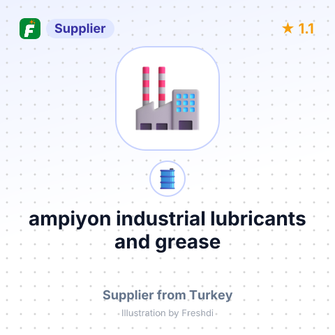 ampiyon industrial lubricants and grease – summary card, no photo uploaded yet
