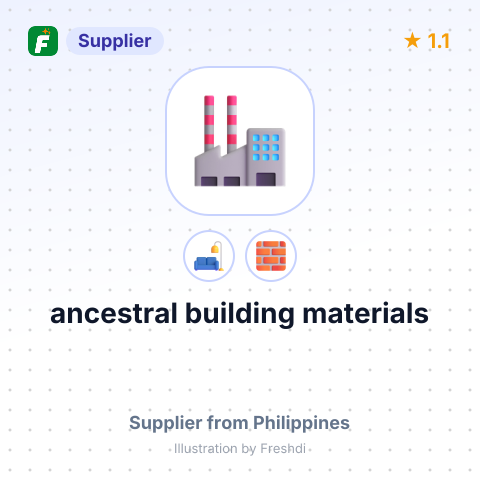 ancestral building materials – summary card, no photo uploaded yet
