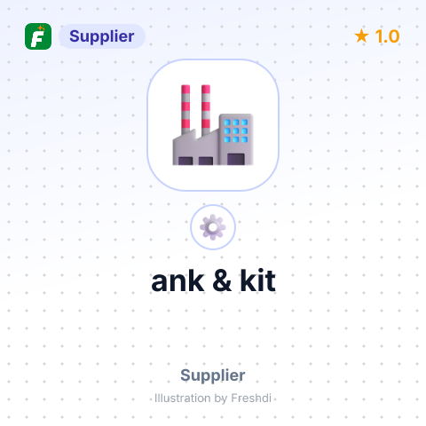 ank & kit – summary card, no photo uploaded yet