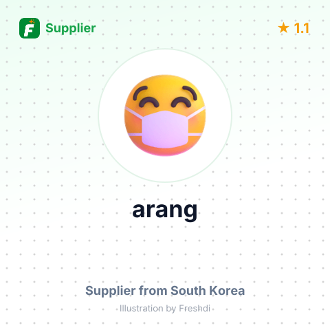 arang – summary card, no photo uploaded yet