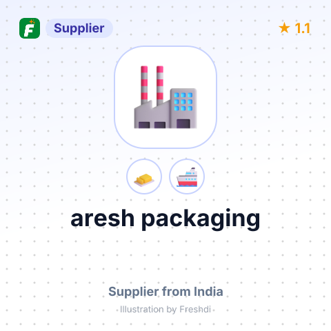 aresh packaging – summary card, no photo uploaded yet