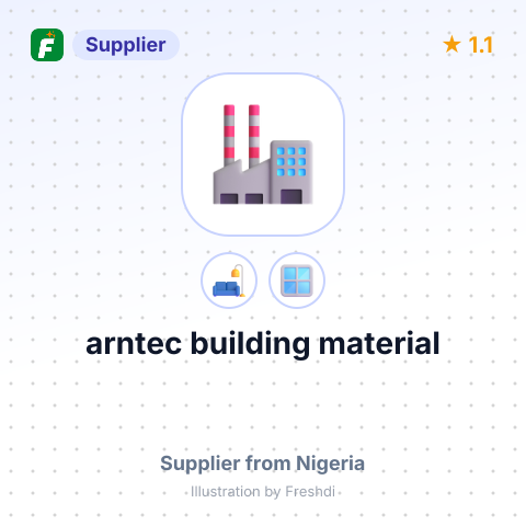 arntec building material – summary card, no photo uploaded yet
