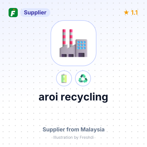 aroi recycling – summary card, no photo uploaded yet