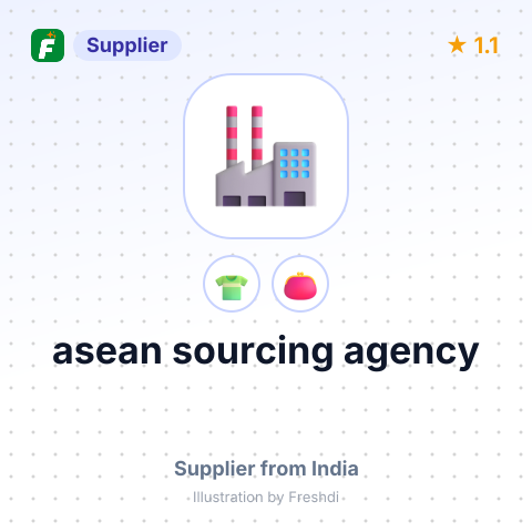 asean sourcing agency – summary card, no photo uploaded yet