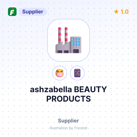ashzabella BEAUTY PRODUCTS – summary card, no photo uploaded yet