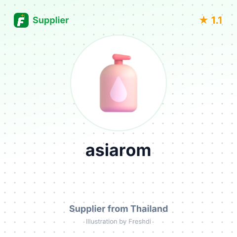 asiarom – summary card, no photo uploaded yet