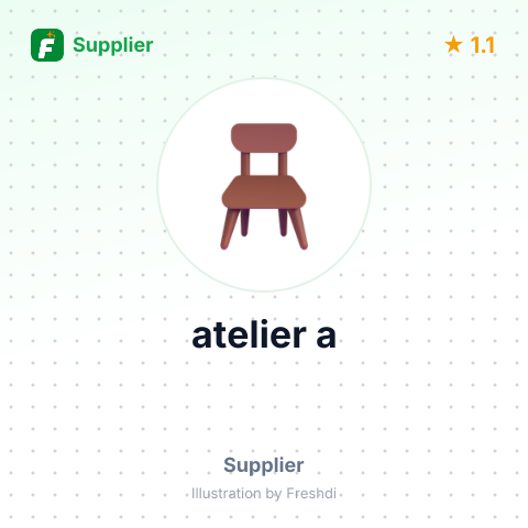 atelier a – summary card, no photo uploaded yet