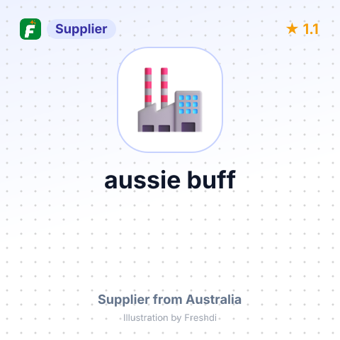 aussie buff – summary card, no photo uploaded yet