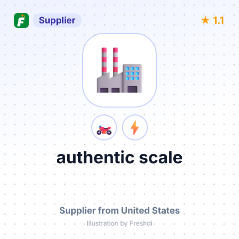 authentic scale – summary card, no photo uploaded yet