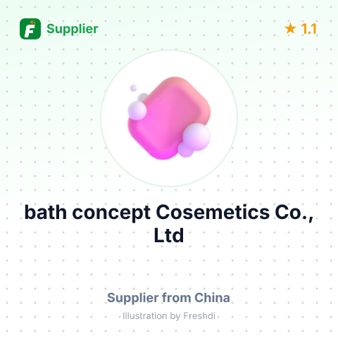 bath concept Cosemetics Co., Ltd – summary card, no photo uploaded yet