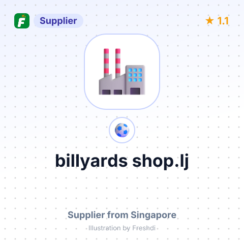 billyards shop.lj – summary card, no photo uploaded yet
