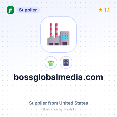 bossglobalmedia.com – summary card, no photo uploaded yet